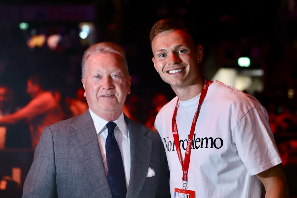 Lewis Richardson and Frank Warren